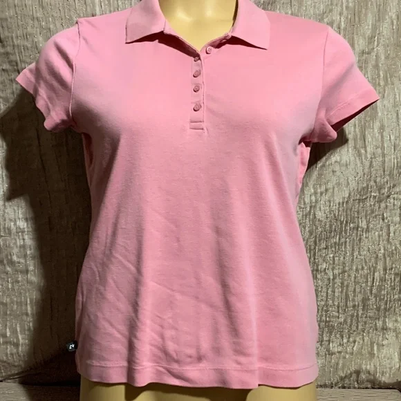Anne Klein Tops Anne Klein Sport Top Knit Blouse Pink Xl